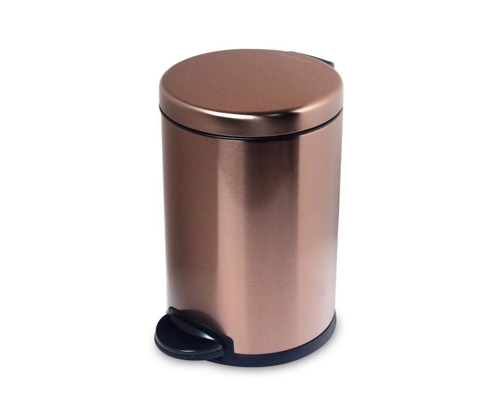 4.5L 不鏽鋼腳踏垃圾桶 (CW2056)